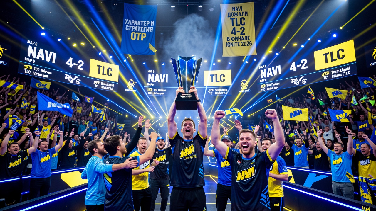 NAVI дожали TLC 4-2 в финале Ignite 2026