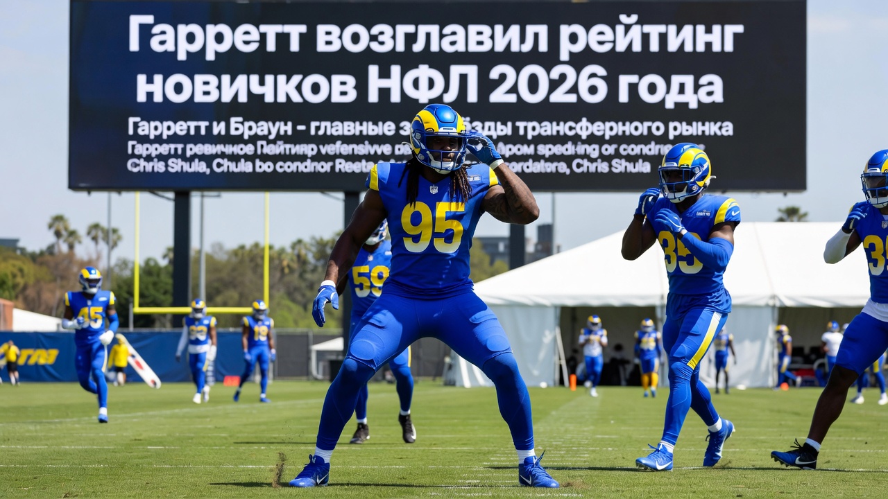 Гарретт возглавил рейтинг новичков НФЛ 2026 года
