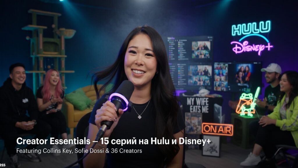 ExtraEmily запустила 15 серий Creator Essentials на Hulu