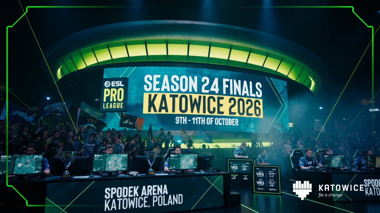 ESL Pro League Season 24 вернёт CS в Катовице спустя годы