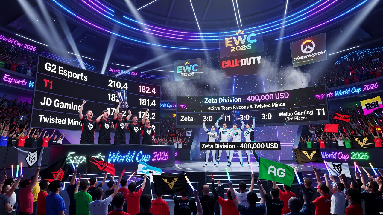 G2 взял Warzone, Zeta — Overwatch на EWC 2026