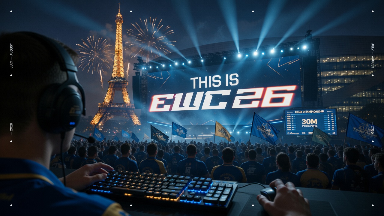Esports World Cup 2026 уедет в Париж