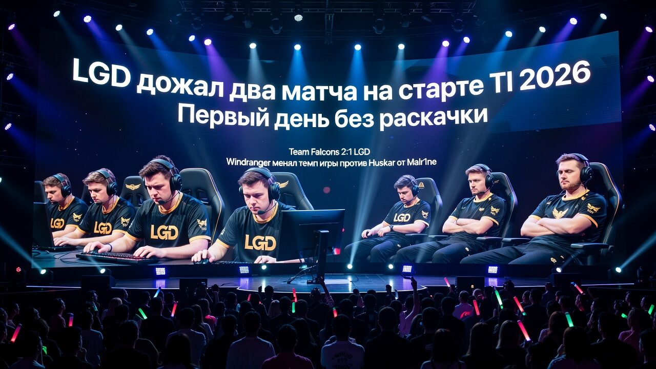 LGD дожал два матча на старте TI 2026