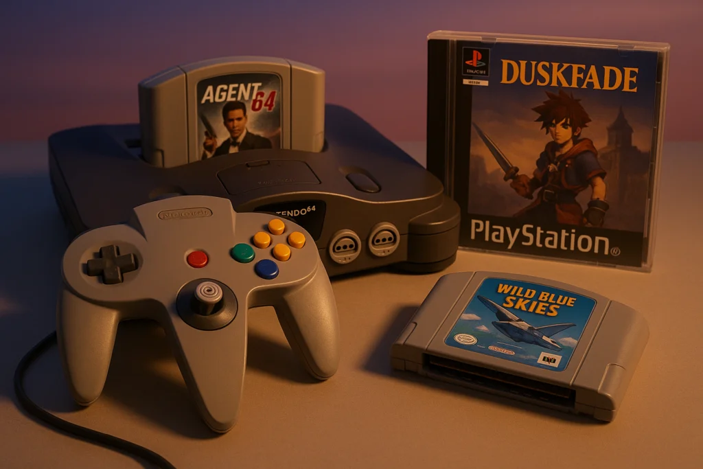 Duskfade, Agent 64 и Wild Blue Skies тянут игроков в девяностые