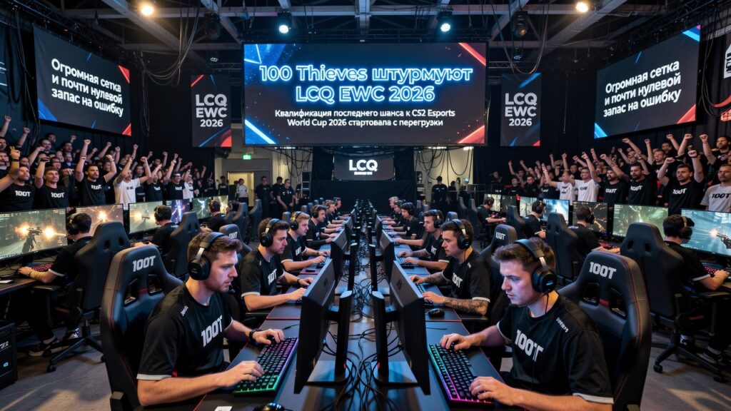 100 Thieves штурмуют LCQ EWC 2026