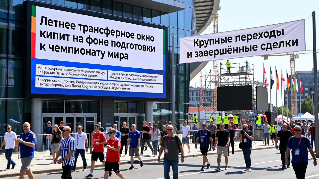 Летнее трансферное окно кипит на фоне подготовки к чемпионату мира