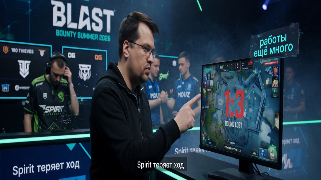 OverDrive оценил спад Spirit после 1:3 с MOUZ