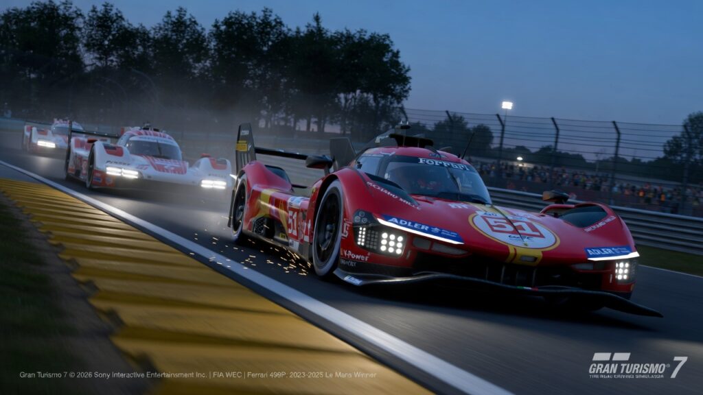 Gran Turismo 7 получила прототипы Ле-Мана в обновлении 1.70