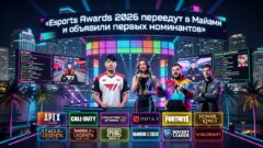 Esports Awards 2026 переедут в Майами и объявили первых номинантов