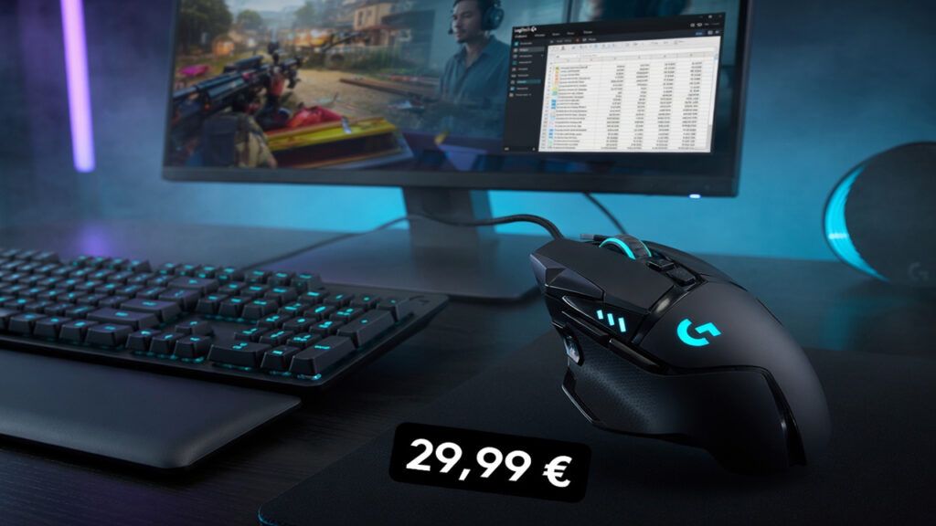 Logitech G502 Hero подешевел до 29,99 евро