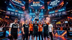 MOUZ дожали Spirit в финале BLAST Bounty со счётом 3:1