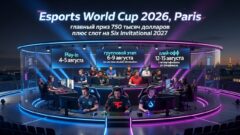 R6 Siege на Esports World Cup 2026 пройдёт в Париже 4-15 августа