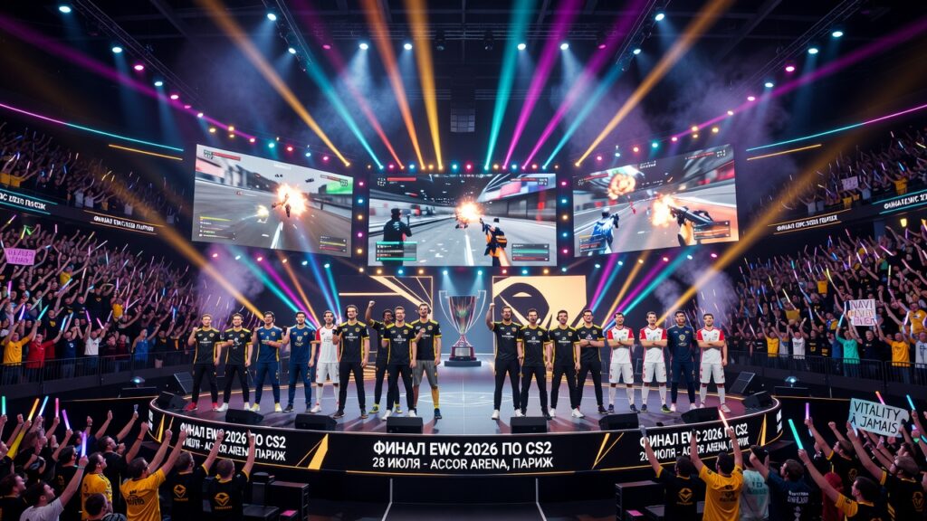 Финал EWC 2026 по CS2 пройдёт в парижской Accor Arena