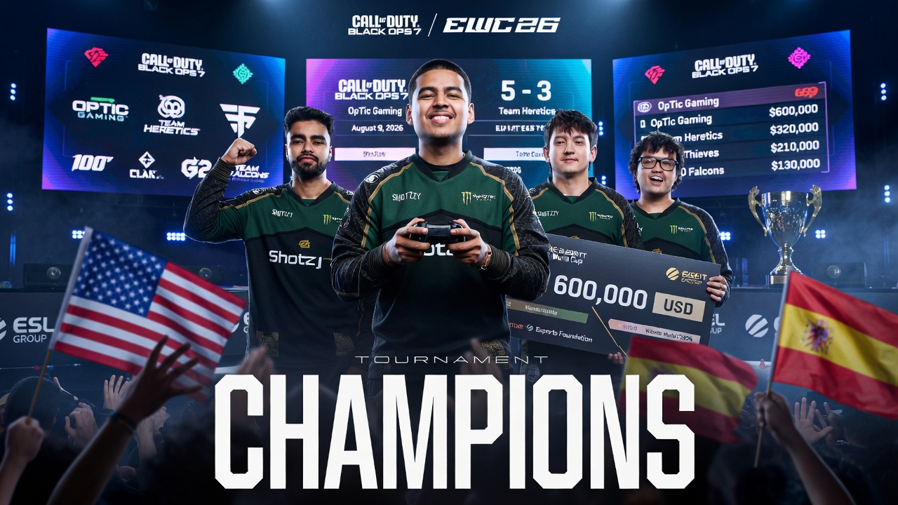 OpTic Gaming дожала Team Heretics в финале за 600 тысяч долларов