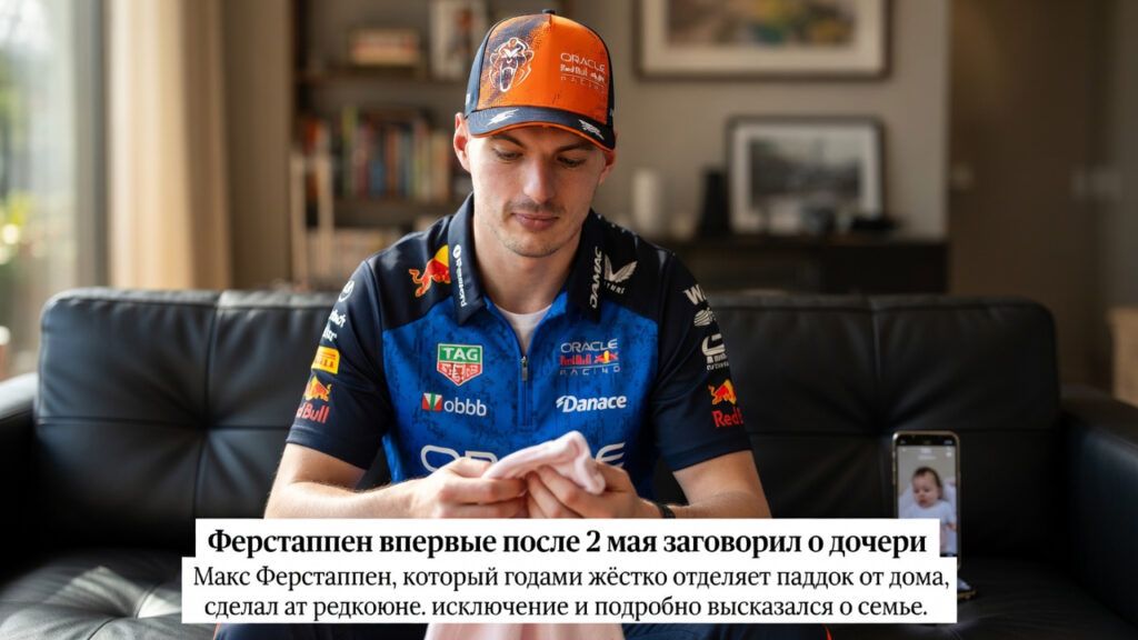 Ферстаппен впервые после 2 мая заговорил о дочери