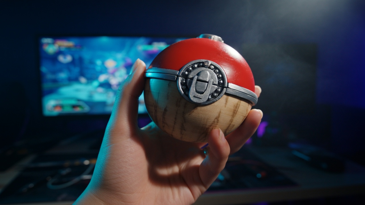 Мастерица собрала работающую Покебол из Pokémon Legends: Arceus