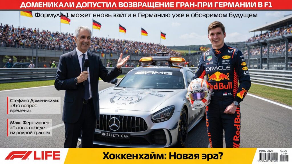Доменикали допустил возвращение Гран-при Германии в F1