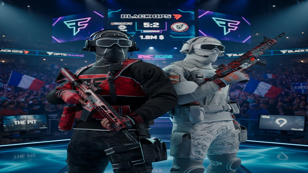 FaZe и OpTic открыли EWC 2026 в Париже