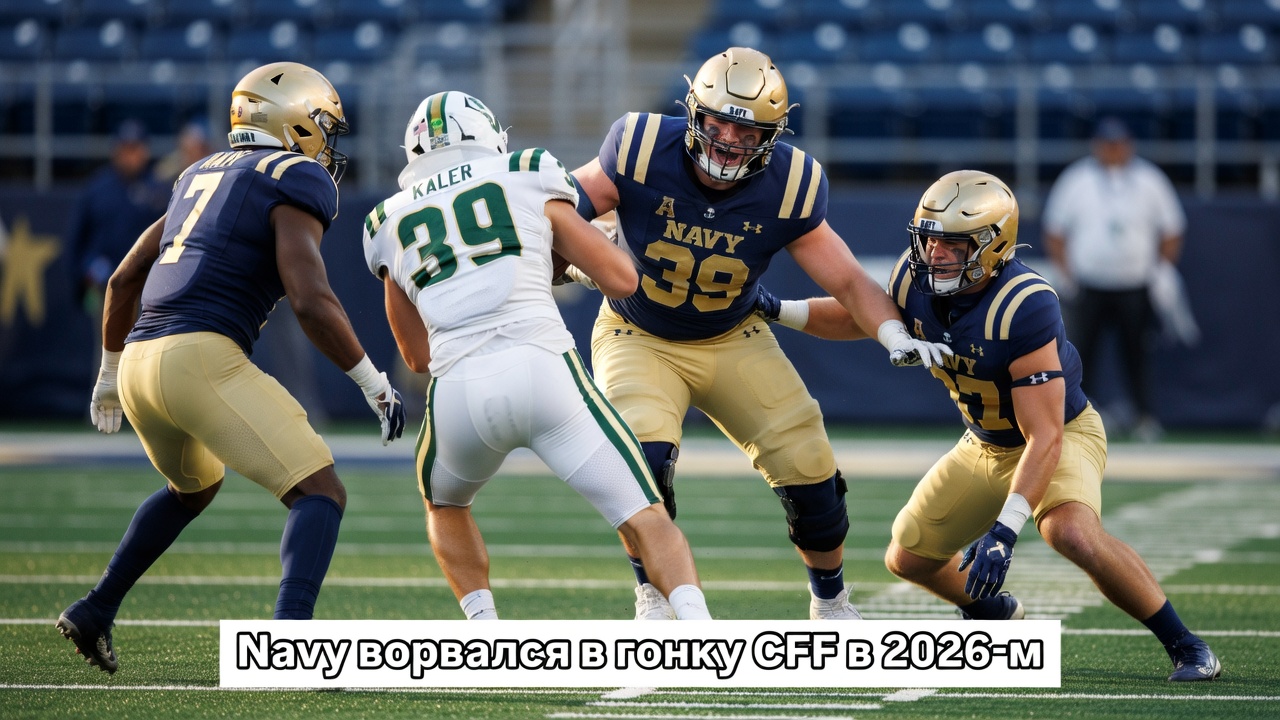 Navy ворвался в гонку CFP в 2026-м