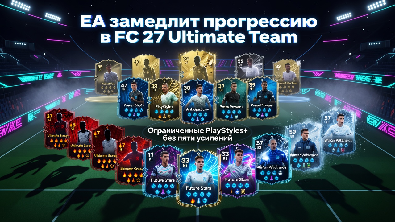 EA замедлит прогрессию в FC 27 Ultimate Team