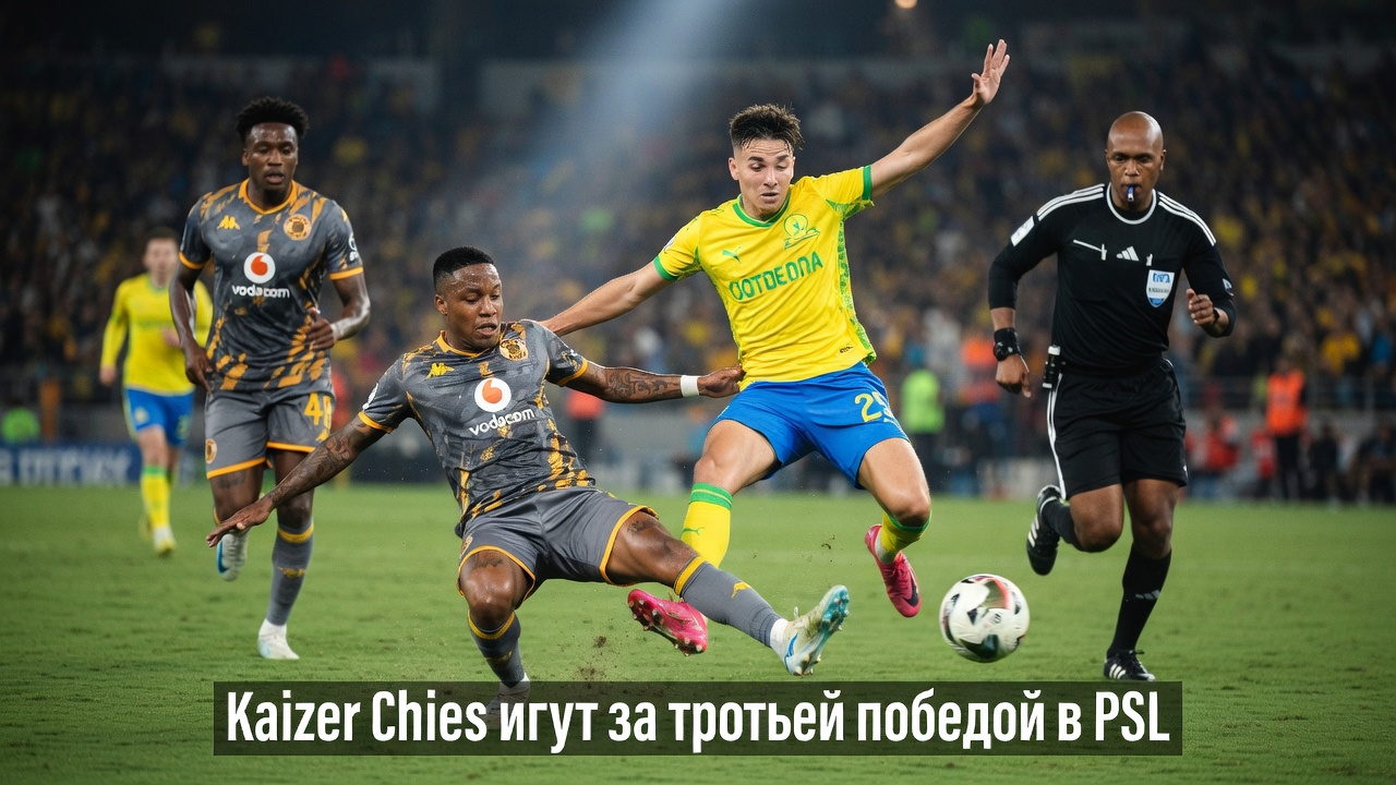 Kaizer Chiefs идут за третьей победой в PSL
