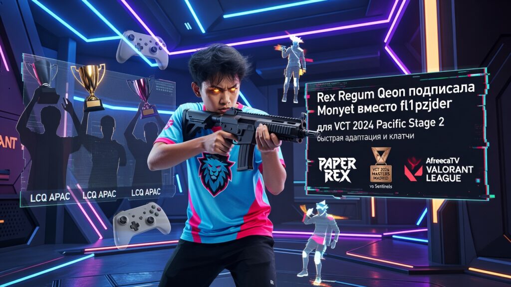 Rex Regum Qeon подписала Monyet вместо fl1pzjder