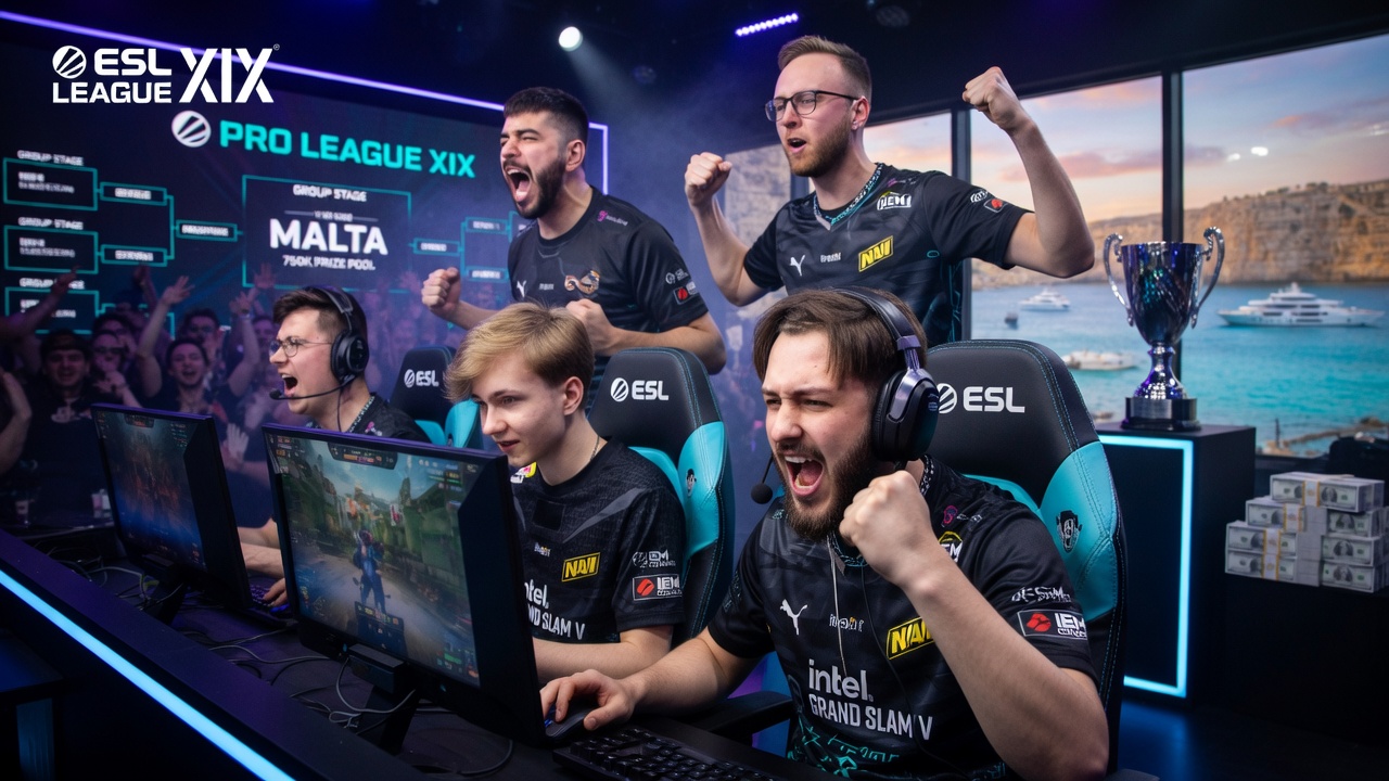 ESL Pro League Season 19 стартует на Мальте с призовым фондом 750 тысяч долларов