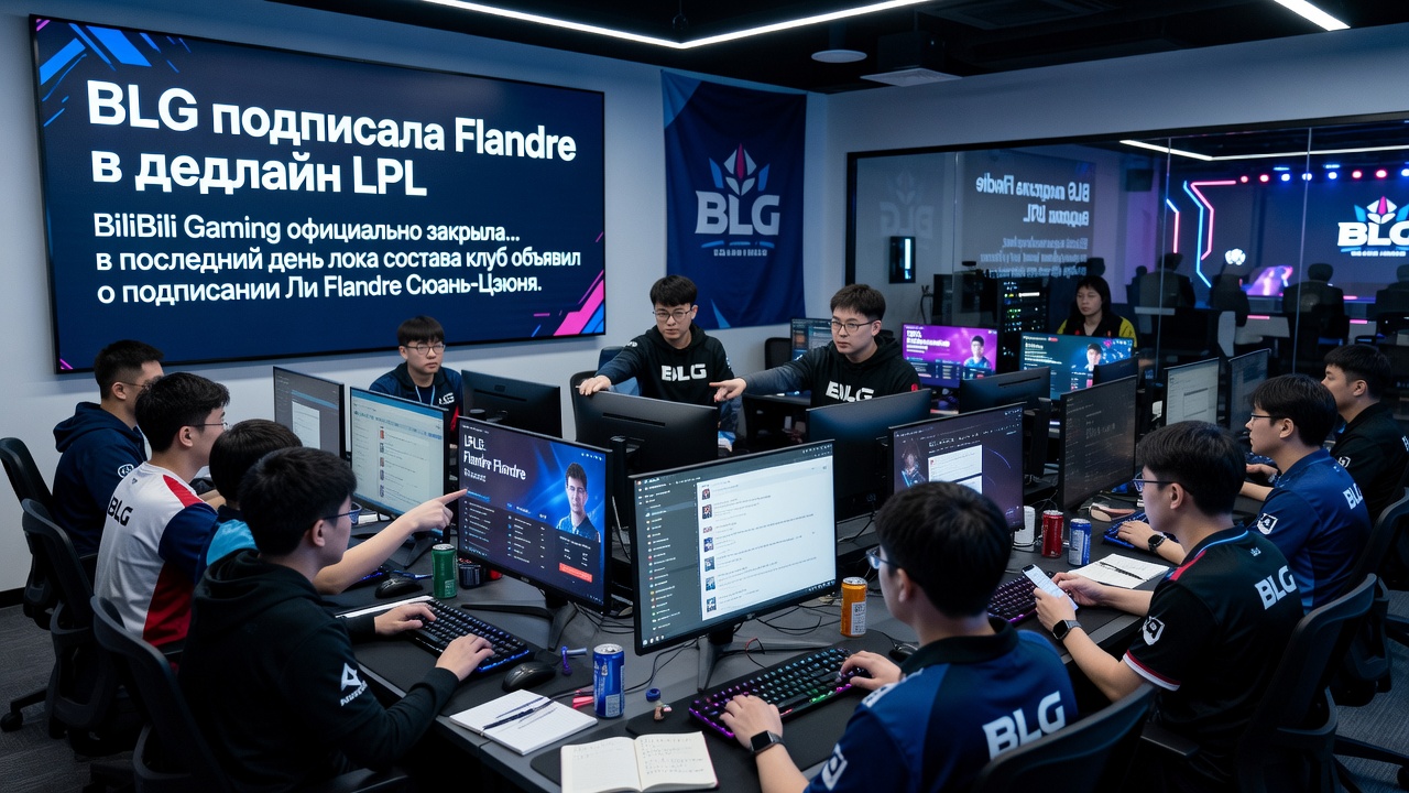BLG подписала Flandre в дедлайн LPL