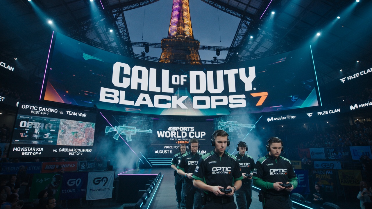 OpTic Gaming везёт Black Ops 7 в Париж