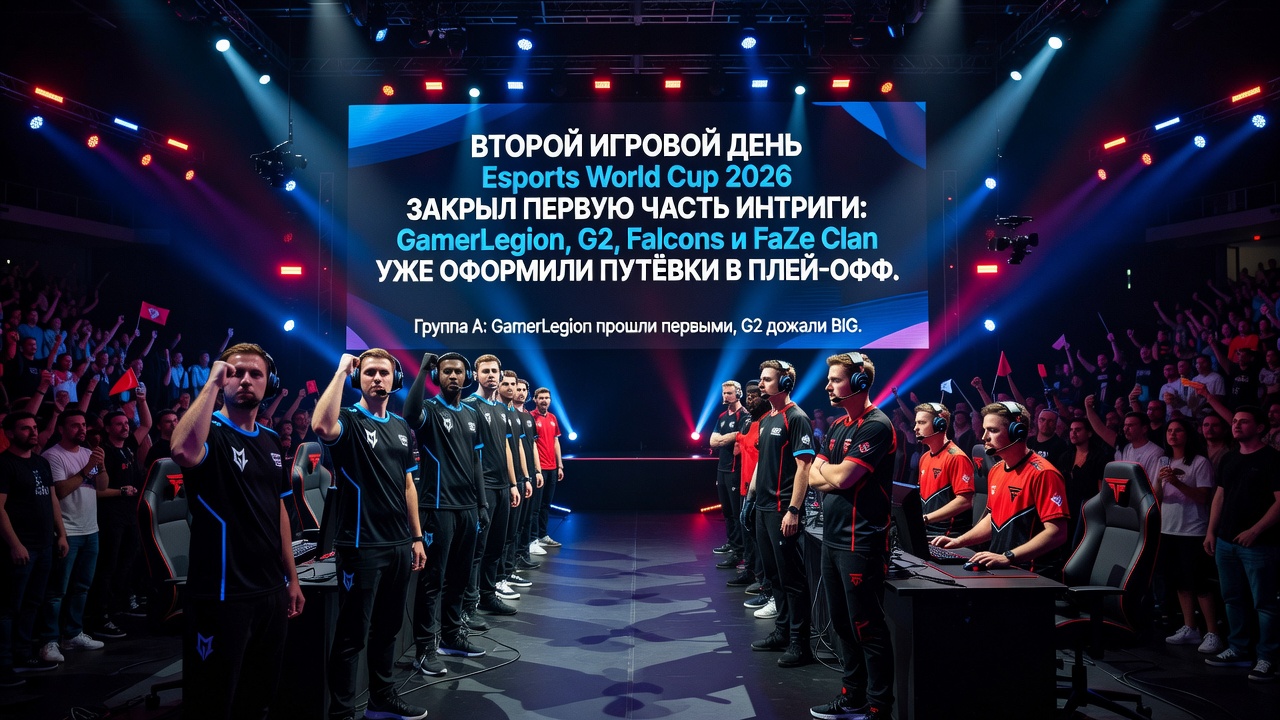 G2 и FaZe вышли в плей-офф EWC 2026