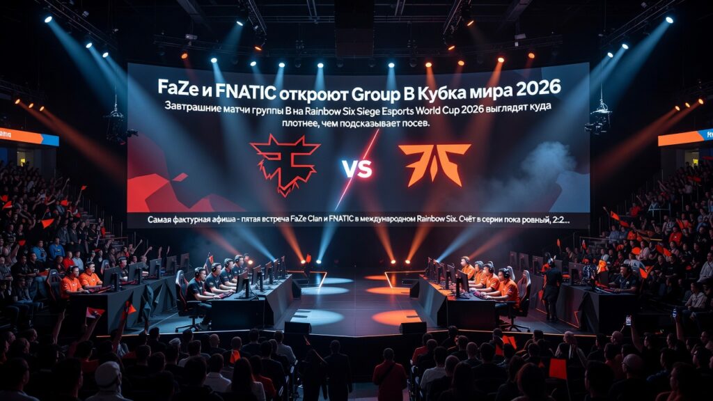 FaZe и FNATIC откроют Group B Кубка мира 2026