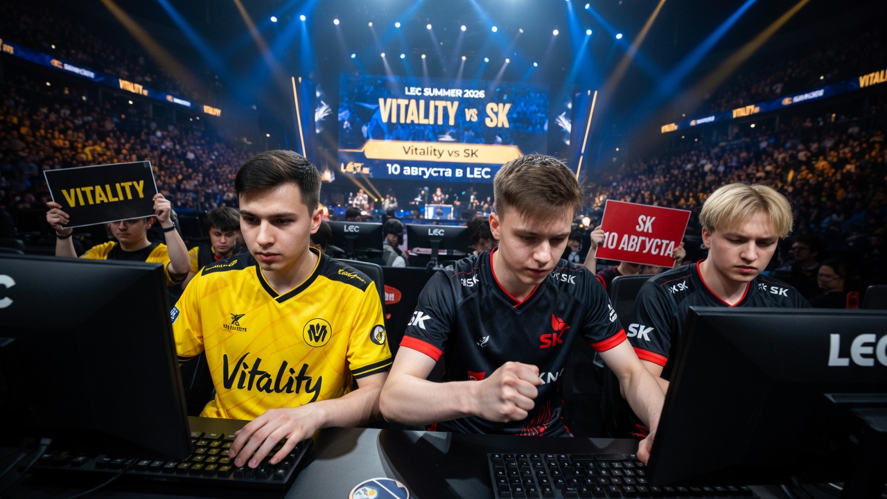 Vitality сыграет с SK 10 августа в LEC