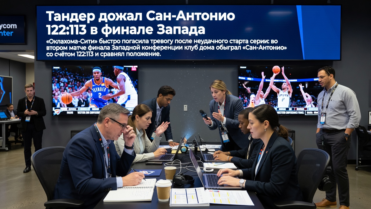 Тандер дожал Сан-Антонио 122:113 в финале Запада