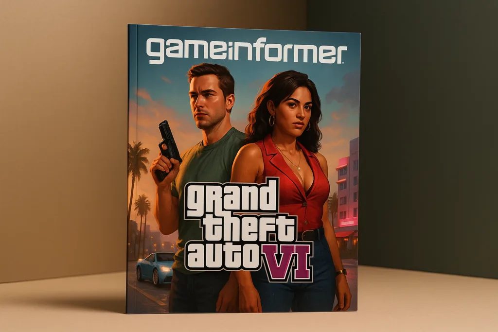 Game Informer раскрыл обложку с героями Grand Theft Auto VI