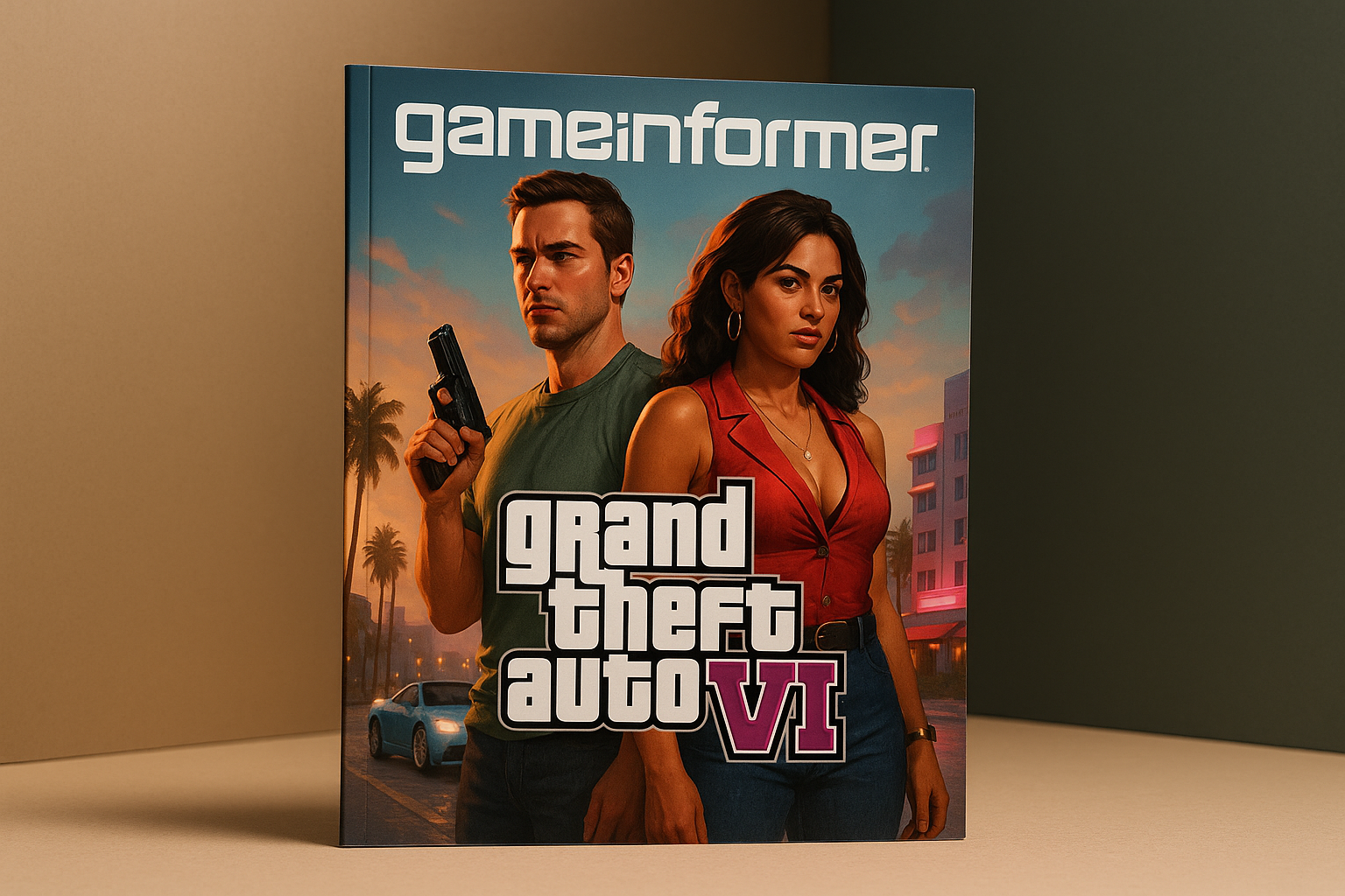 Game Informer раскрыл обложку с героями Grand Theft Auto VI