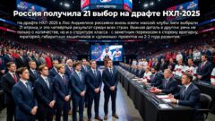 Россия получила 21 выбор на драфте НХЛ-2025