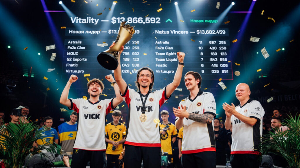 Vitality обошла Natus Vincere по призовым за всю историю