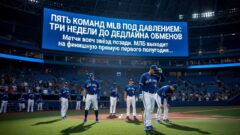 Пять команд MLB под давлением: три недели до дедлайна обменов