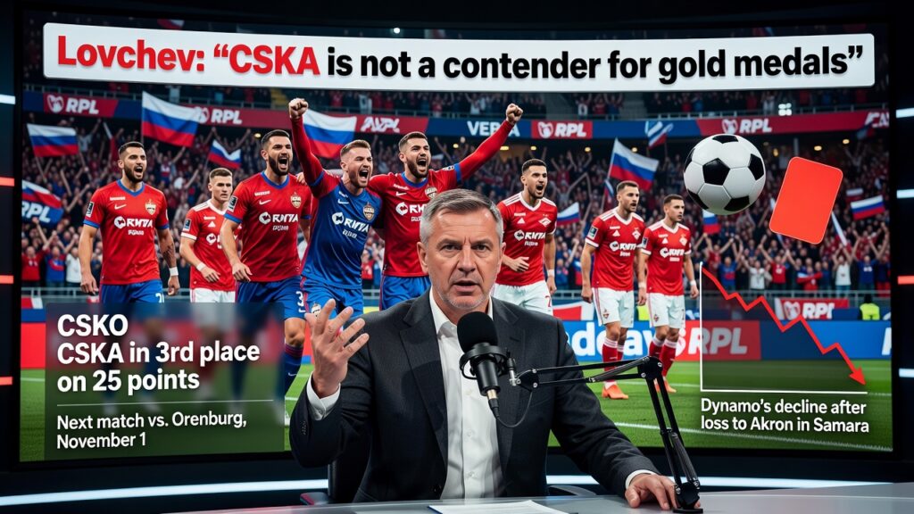 Ловчев: «ЦСКА — не претендент на золотые медали»