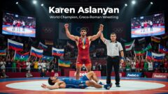 Карен Асланян стал чемпионом мира по греко-римской борьбе, победив в финале азербайджанца