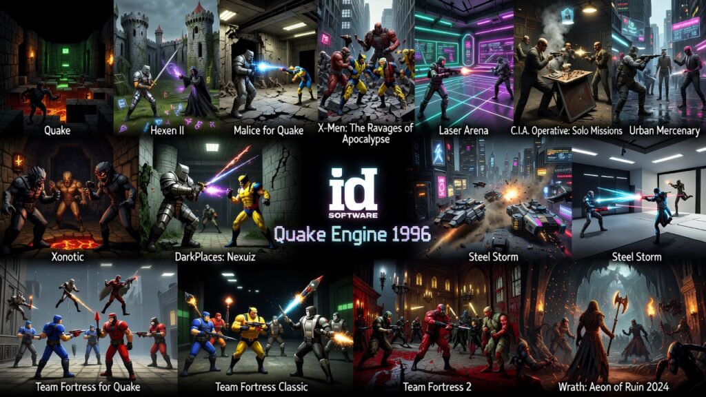 Наследие Quake Engine: какие игры создавались на легендарном движке