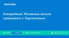 Канарейкин: Мозякина нельзя сравнивать с Харламовым