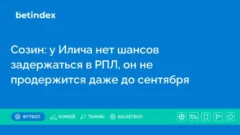Созин: у Илича нет шансов задержаться в РПЛ, он не продержится даже до сентября