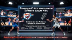Тандер и Спёрс возглавили рейтинг защит НБА