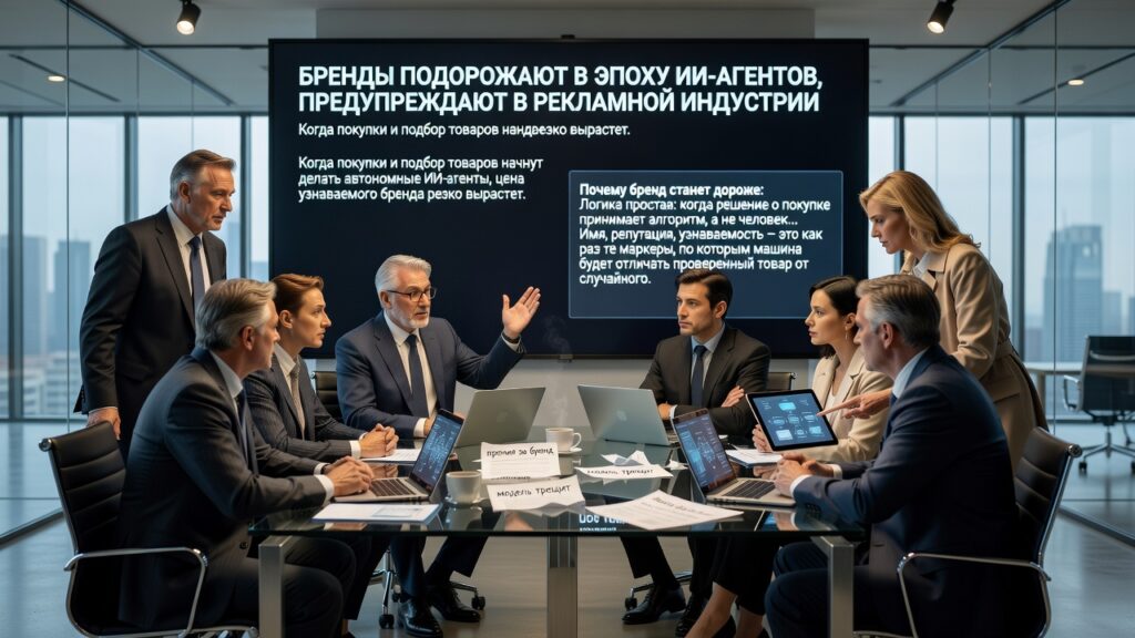 Бренды подорожают в эпоху ИИ-агентов, предупреждают в рекламной индустрии