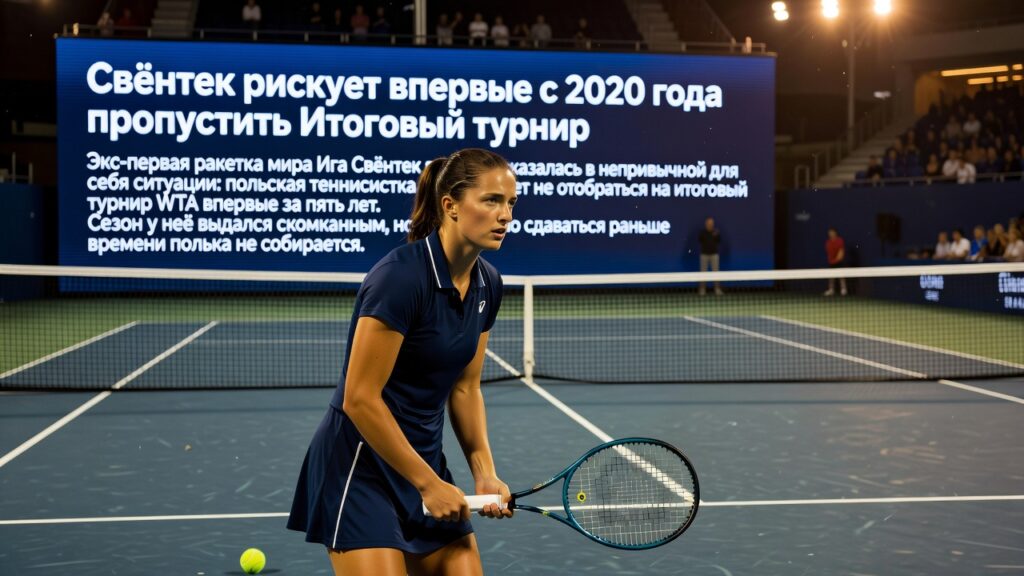 Свёнтек рискует впервые с 2020 года пропустить Итоговый турнир