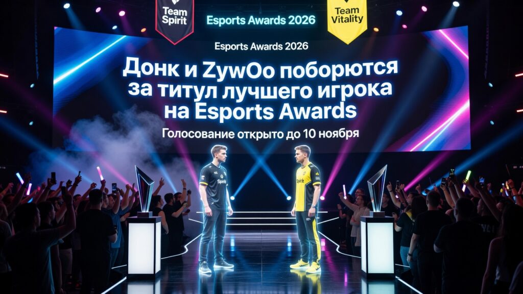 Donk и ZywOo поборются за титул лучшего игрока на Esports Awards