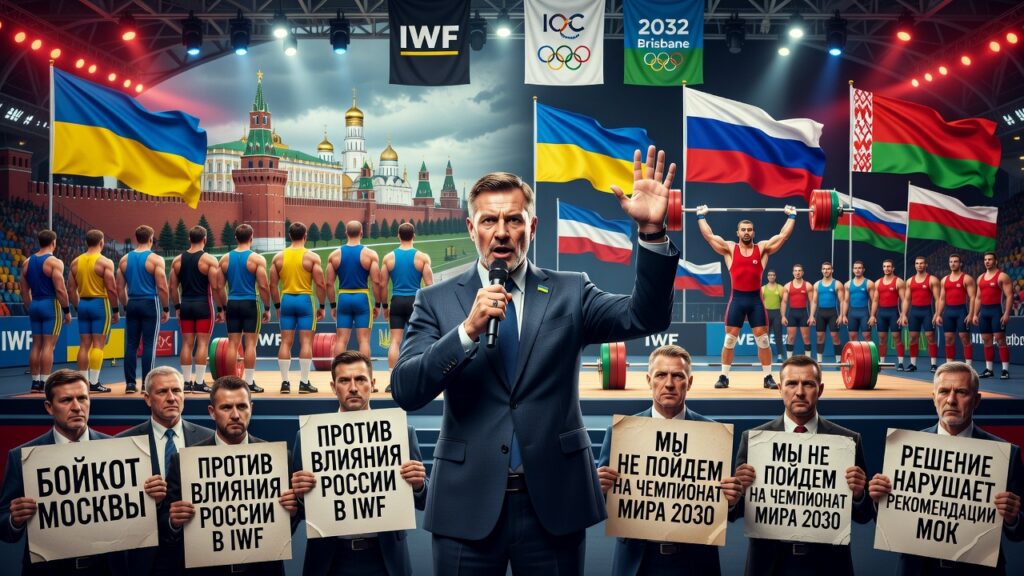 Украина заявила о бойкоте чемпионата мира по тяжелой атлетике в Москве