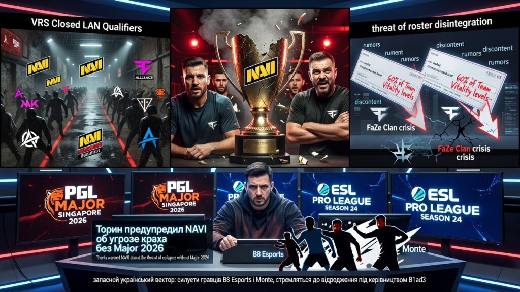 Thorin предупредил NAVI об угрозе краха без Major 2026
