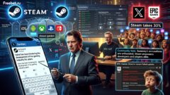 Глава Epic Games снова раскритиковал Steam, но сообщество встало на сторону Valve